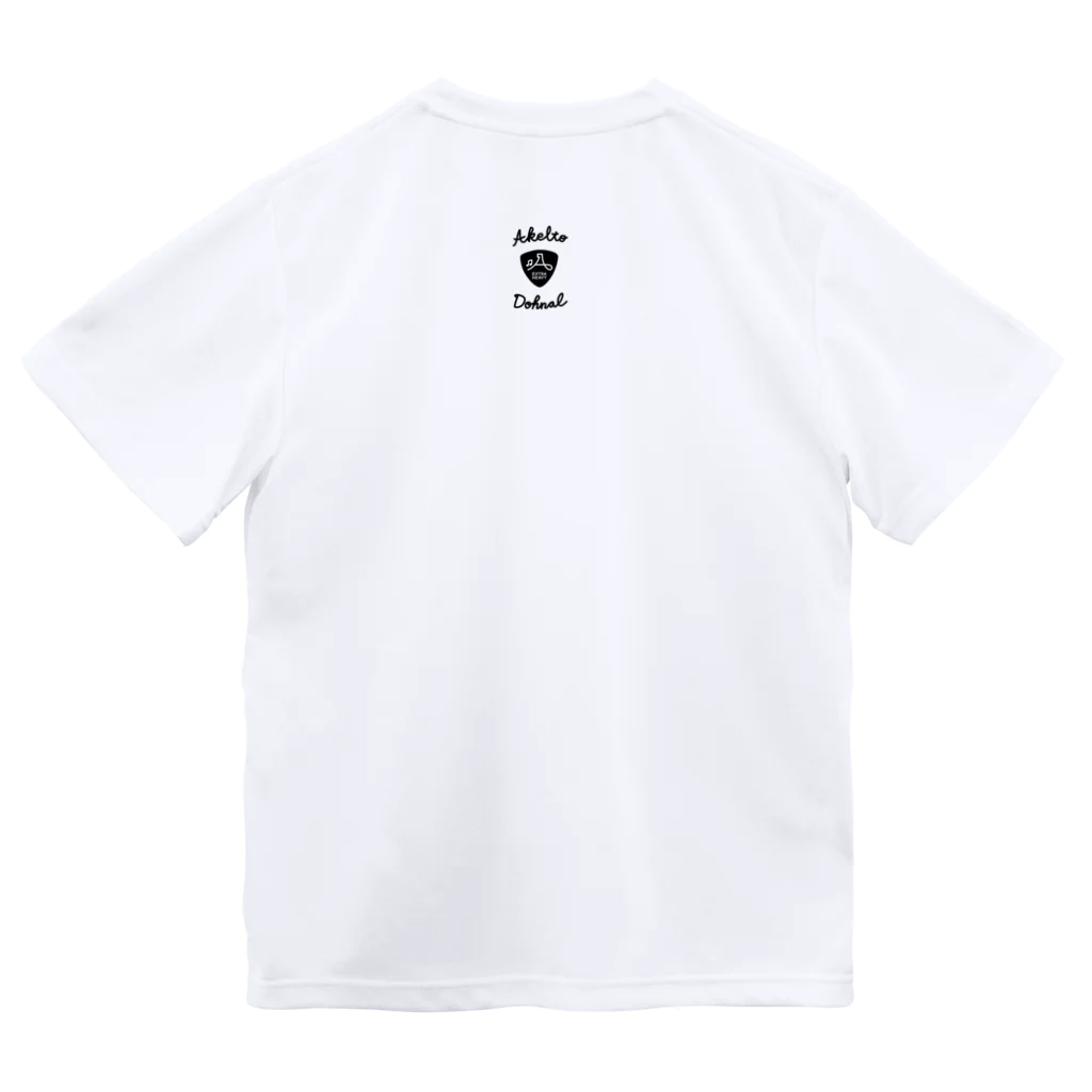 Akelto Dohnal のPick clover (ピックローバー)(黒線ver.) Dry T-Shirt