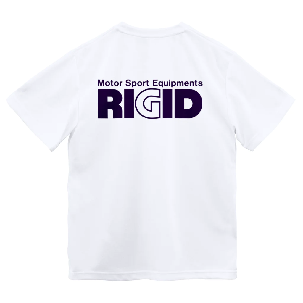 リジット・モータースポーツのRIGID紺 ドライTシャツ