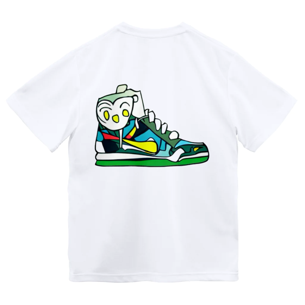 Sneakreamのチョコミントアイスクリームスニーカー ドライTシャツ