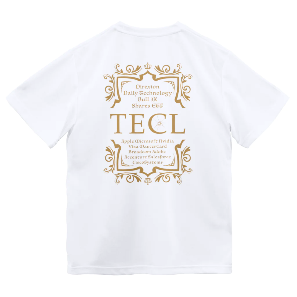 クラーケンデザインのTECLグッズ ドライTシャツ