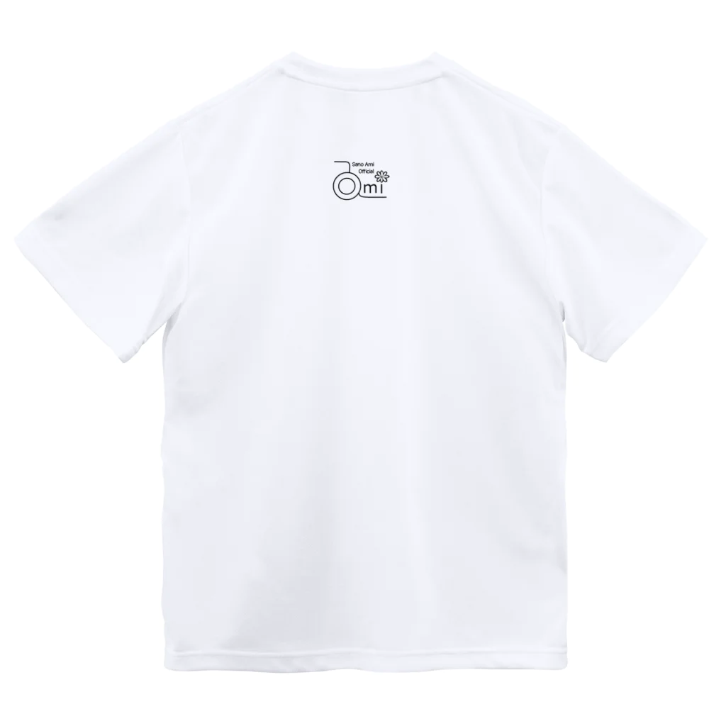 Sano Ami Officalの笑顔は最高のおしゃれ〜毎日をハッピーに！ Dry T-Shirt