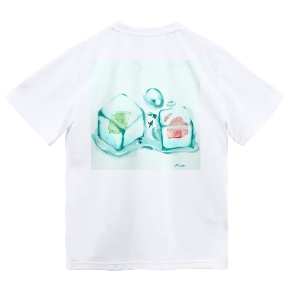 Manuとうみうしくんの【Manu】ハーブ氷とペンギンさん Dry T-Shirt