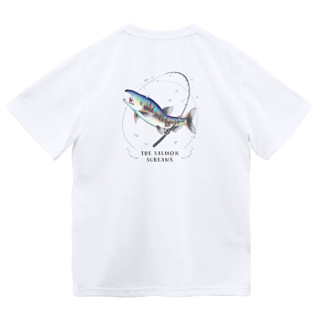 さばの鮭が叫ぶ Dry T-Shirt