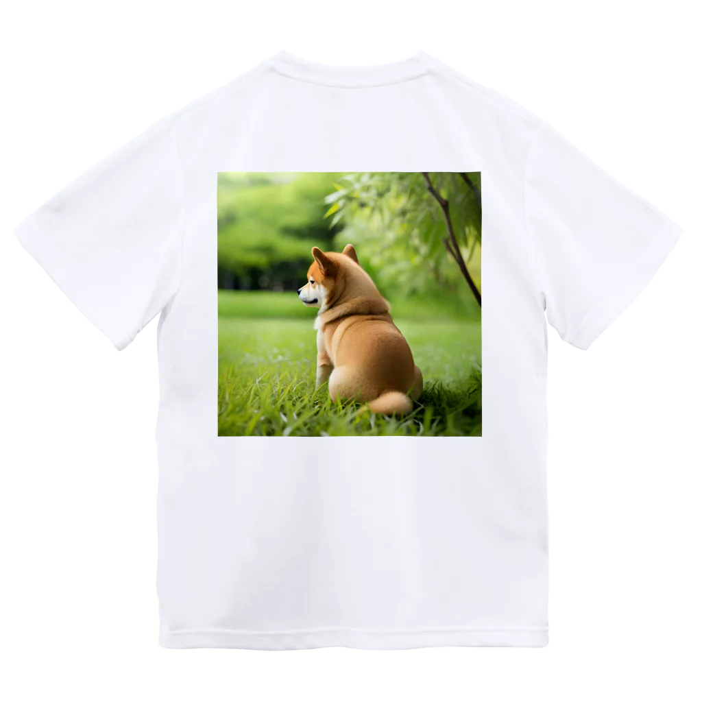 CC-LL (クク・ルル)の【柴犬】フォトリアル Dry T-Shirt