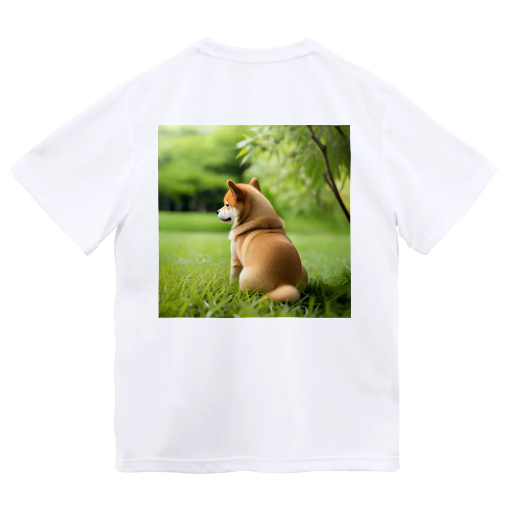 CC-LL (クク・ルル)の【柴犬】フォトリアル ドライTシャツ