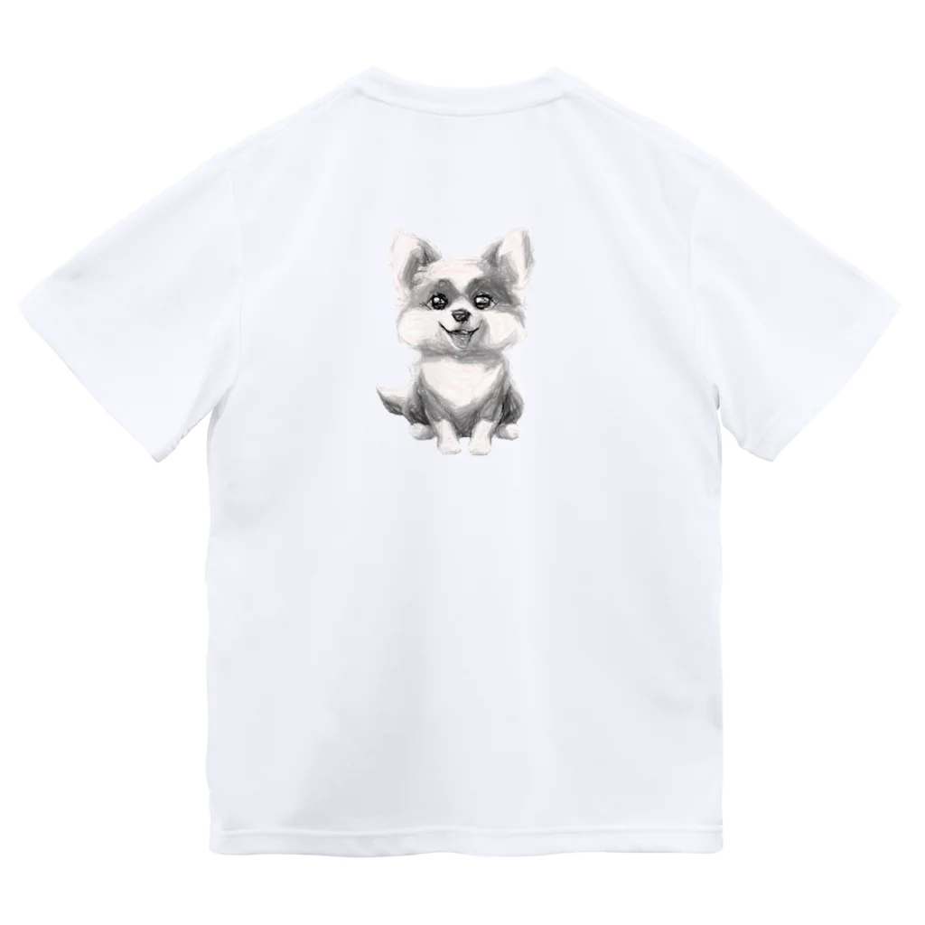 garireoの飼い主を待っている犬 Dry T-Shirt