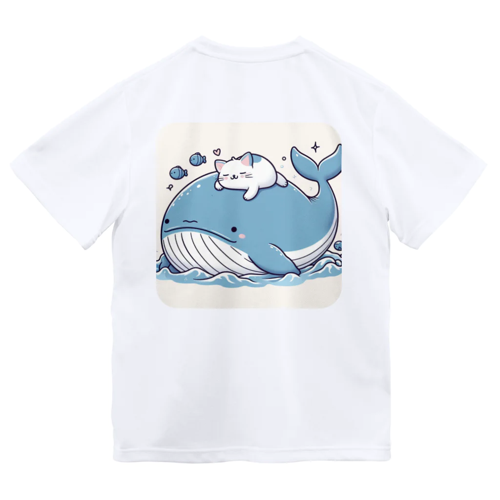 ニャーちゃんショップの眠りネコ Dry T-Shirt