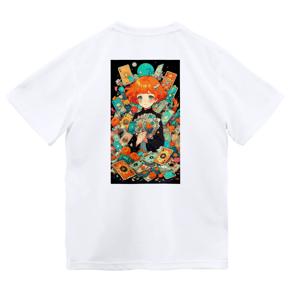 AQUAMETAVERSEのトランプ占いの少女 アメジスト 2846 Dry T-Shirt