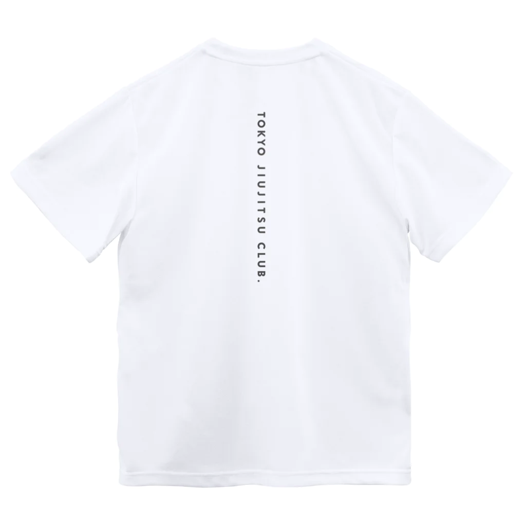 東京柔術倶楽部 (TokyoJiujitsuClub)の東京柔術倶楽部ロゴ（ 白色） Dry T-Shirt