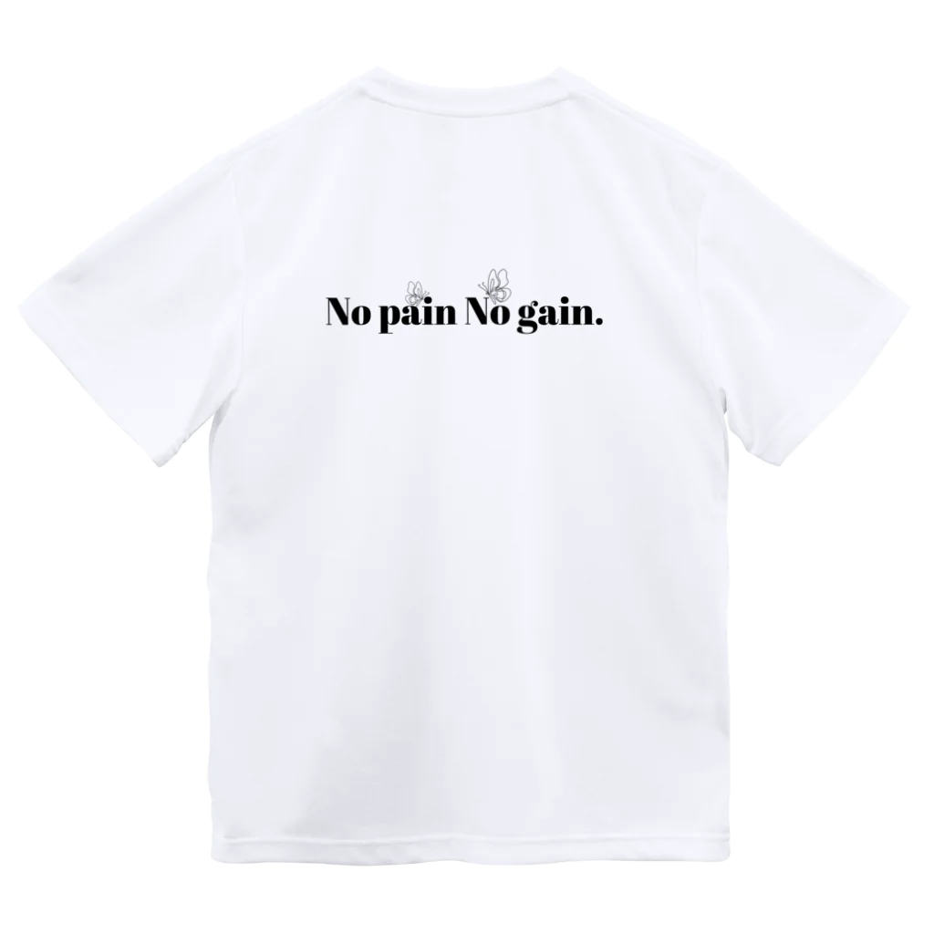 blueingreenのNo pain No gain. ドライTシャツ