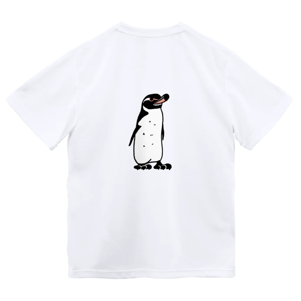 空とぶペンギン舎のガラパゴスペンギンA ドライTシャツ