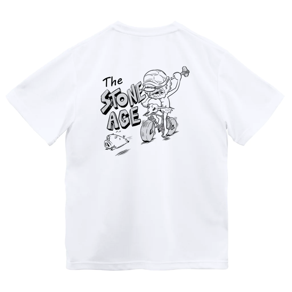 nidan-illustrationの"The STONE AGE" #2 ドライTシャツ