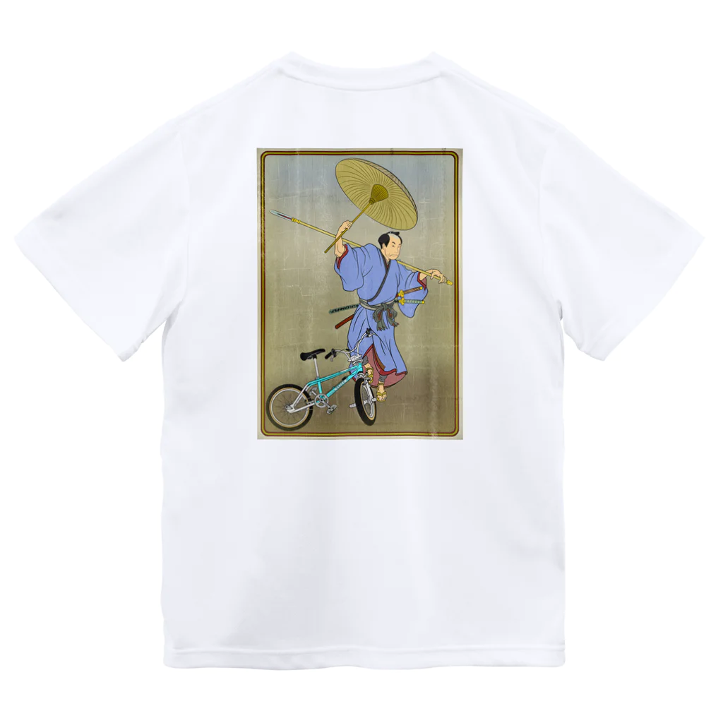 nidan-illustrationの"bmx samurai" #2 Dry T-Shirt
