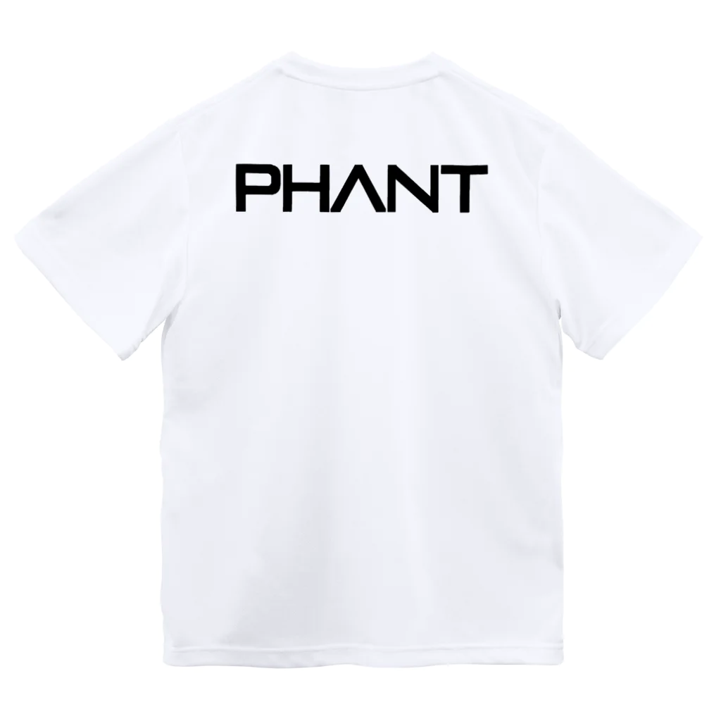 PHANT-ﾌｧﾝﾄ-のゴリラ/黒字 Dry T-Shirt
