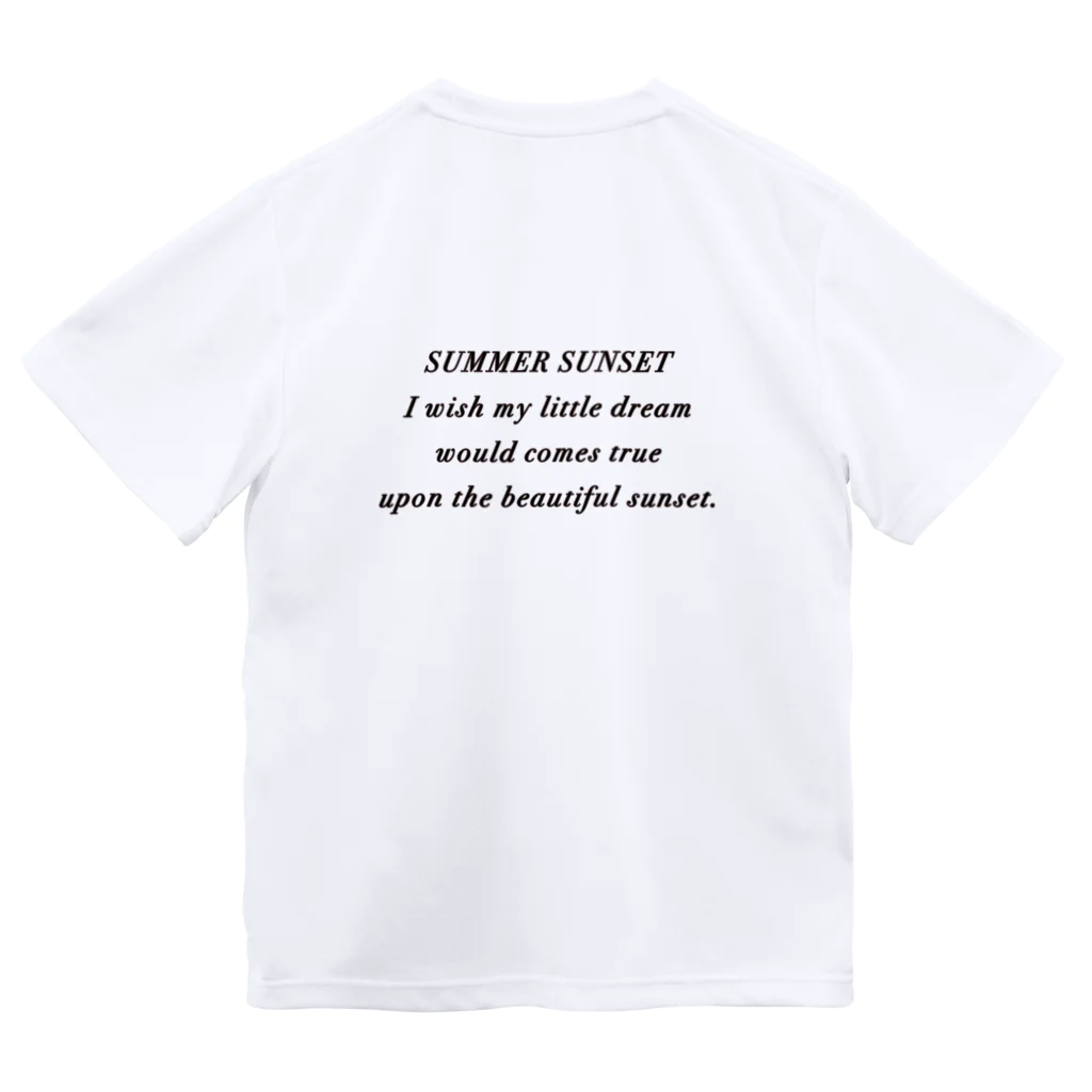 Uta's TOYのSUMMER SUNSET ドライTシャツ