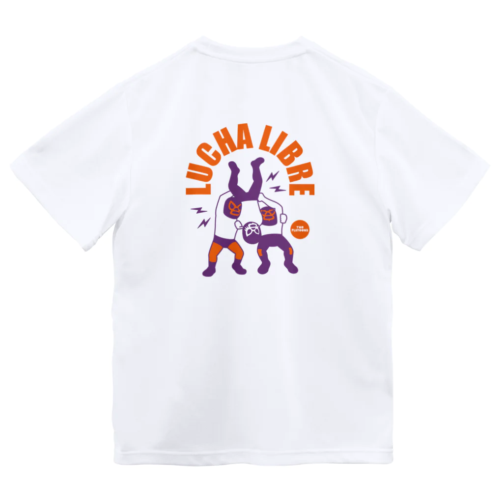 LUCHAの(バックプリント)viva la lucha libre#14 ドライTシャツ