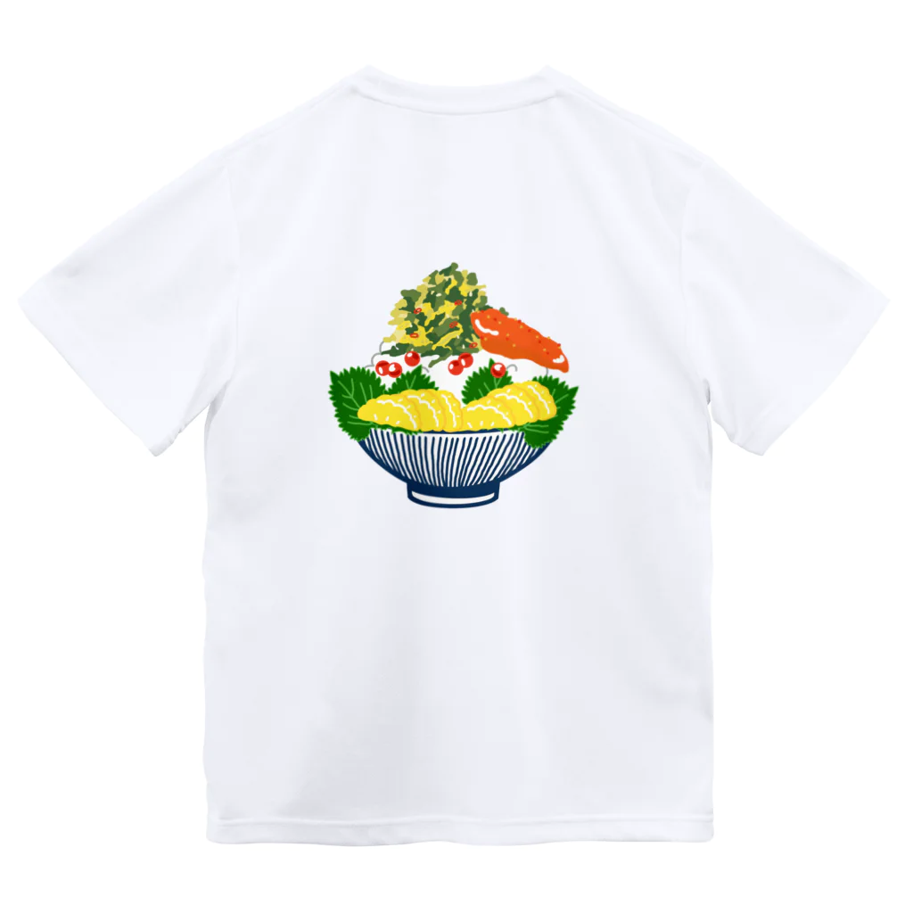 noppoの明太高菜いくら大葉たくあんごはん ドライTシャツ