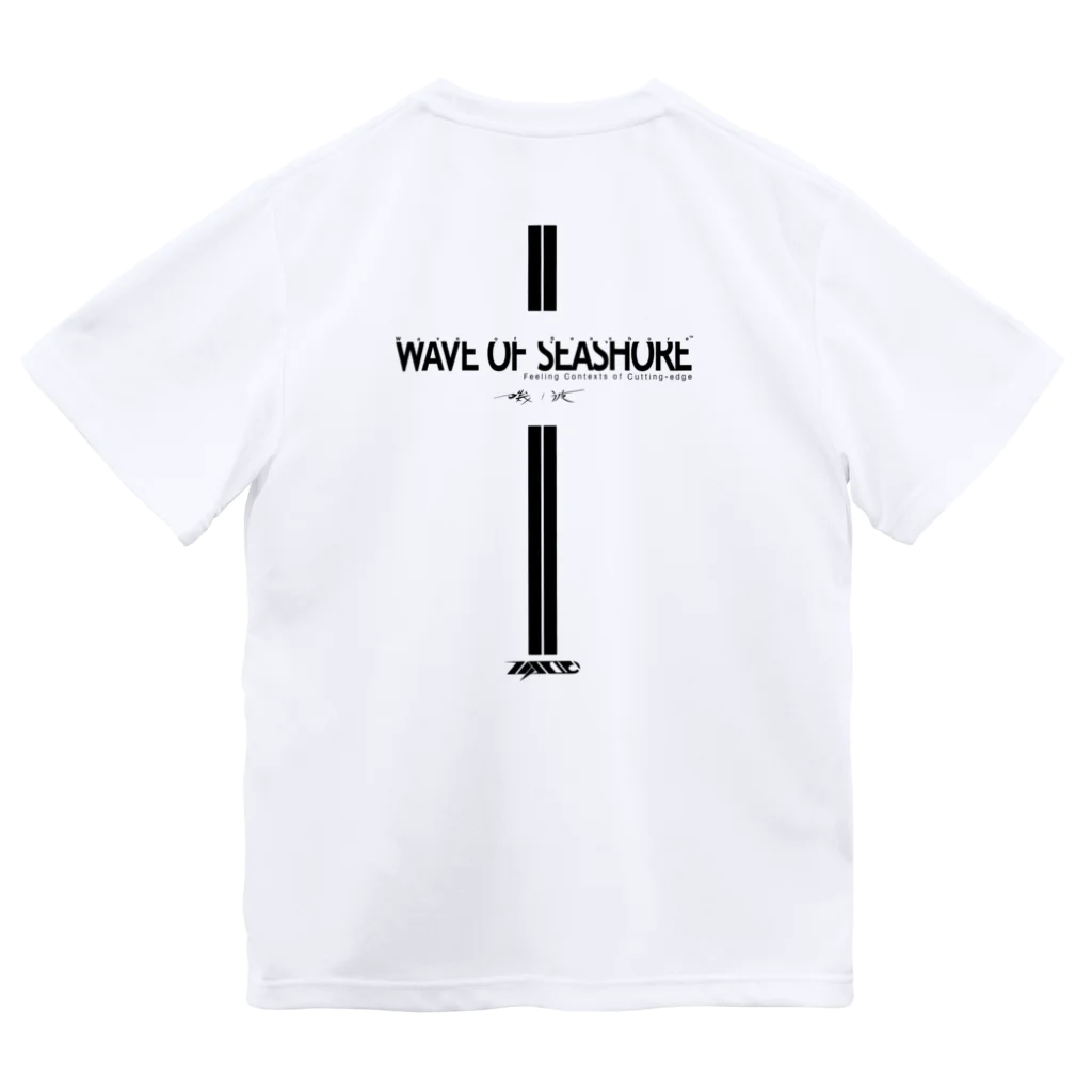 WAVE OF SEASHOREのWOS_01B ドライTシャツ