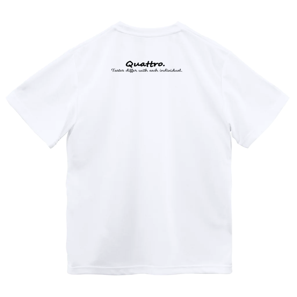 クアトロの「Quattro」 Dry T-Shirt