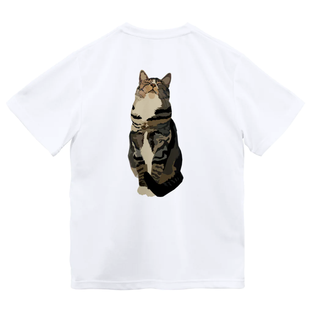 NAGATAIのTabby Cat ドライTシャツ