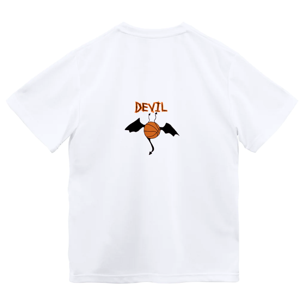 blackのbasket devil Dry T-Shirt