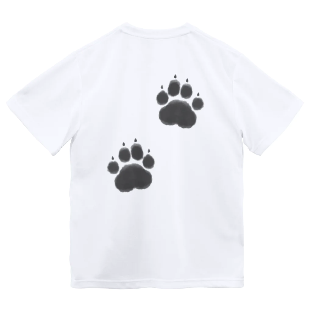 作sa/画ga/人toのcat paw Dry T-Shirt