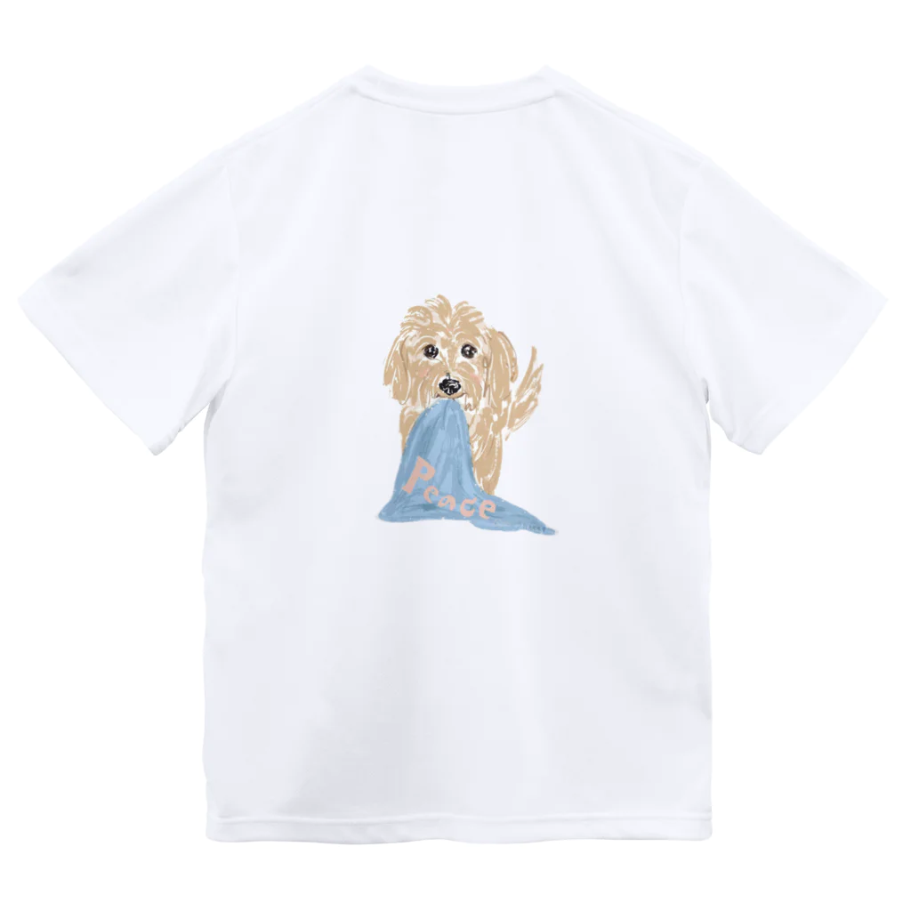 MOMO@道楽市場のはなちゃんのブランケット Dry T-Shirt