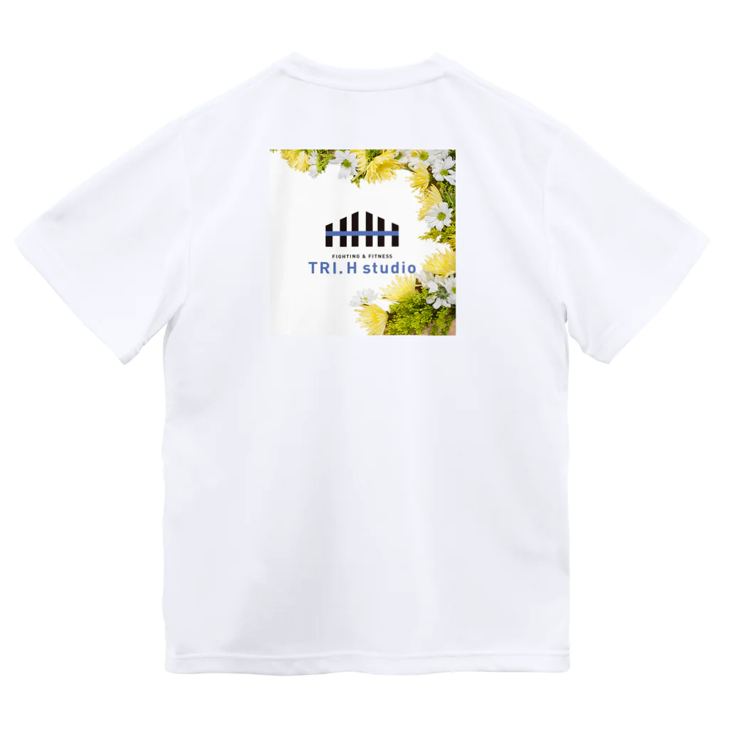 トライエイチスタジオofficialショップの花トラバック Dry T-Shirt