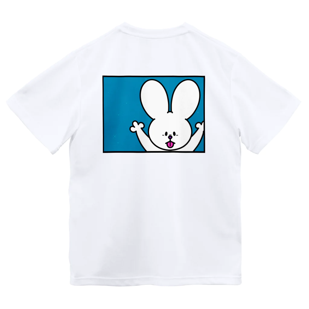  Millefy's shopの真理を悟ったウサギ ドライTシャツ