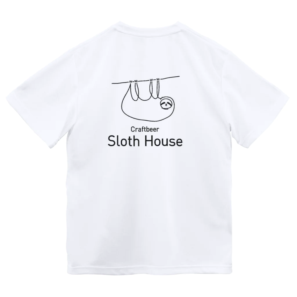 Craftbeer Sloth Houseのケモちゃん ドライTシャツ