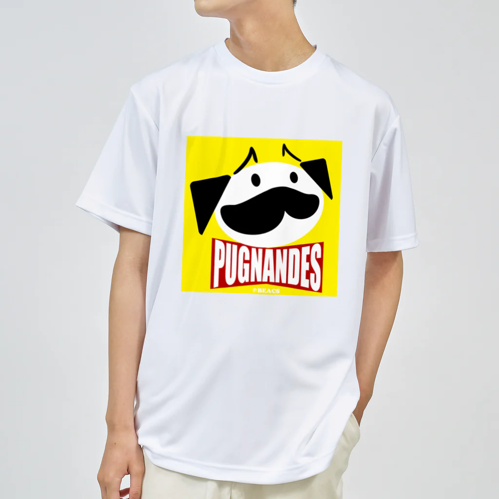 BEACSのPUGNANDES2022‗Yellow Dry T-Shirt