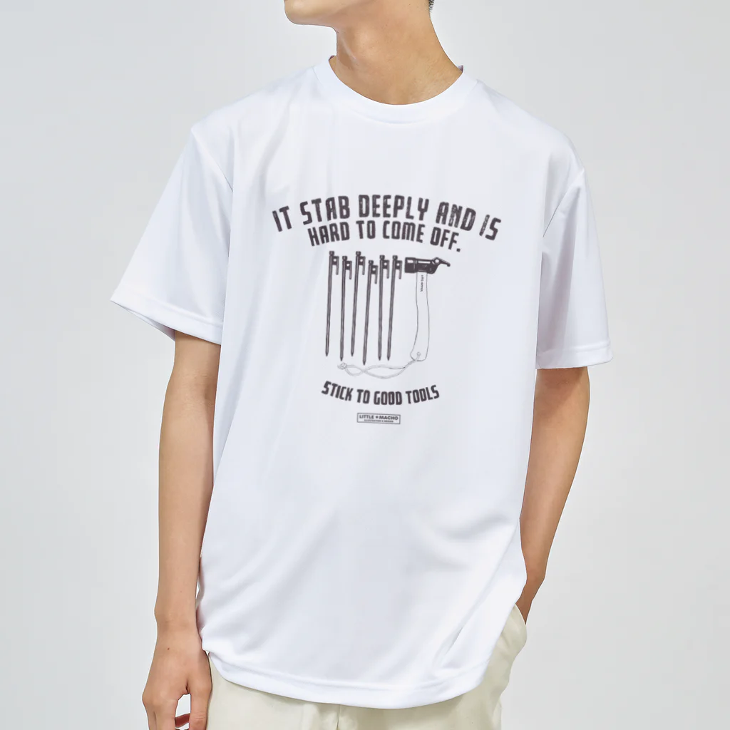 Little Machoのペグハンマー Dry T-Shirt