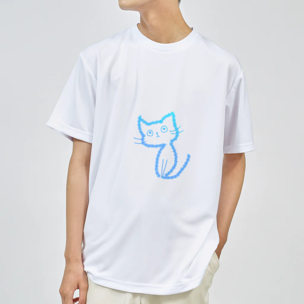 レ・モネの夏ねこ ドライTシャツ