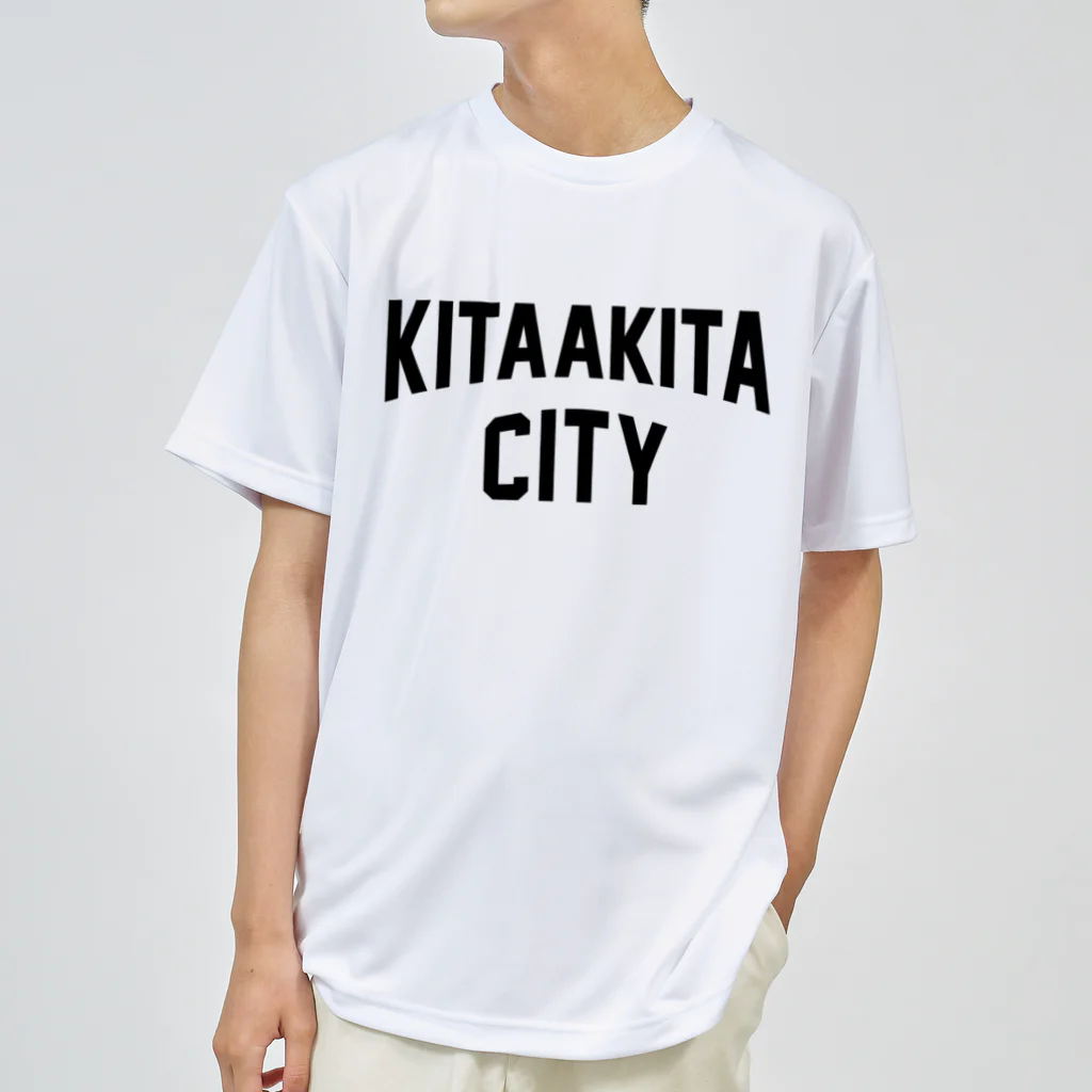 JIMOTO Wear Local Japanの北秋田市 KITAAKITA CITY ドライTシャツ