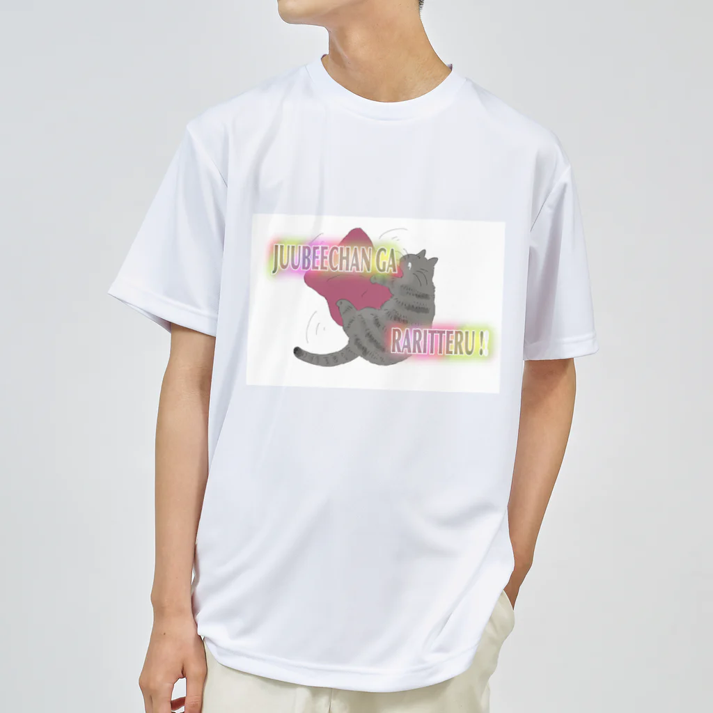 れいきち💫じきるはいどのおすねこじゅうべえちゃん ドライTシャツ