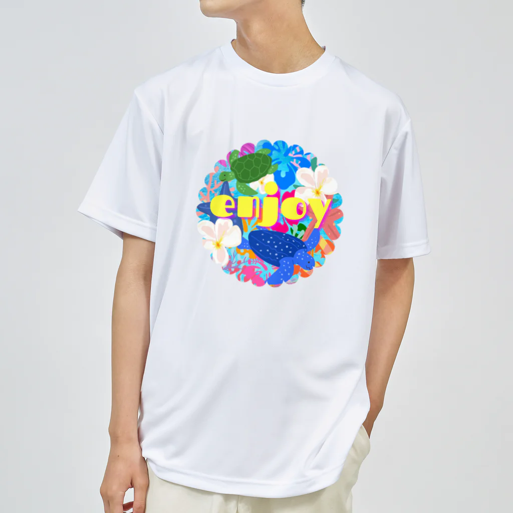 らふれしあのトロピカルTシャツ ドライTシャツ