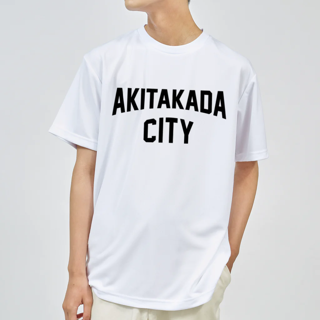 JIMOTO Wear Local Japanの安芸高田市 AKITAKADA CITY ドライTシャツ