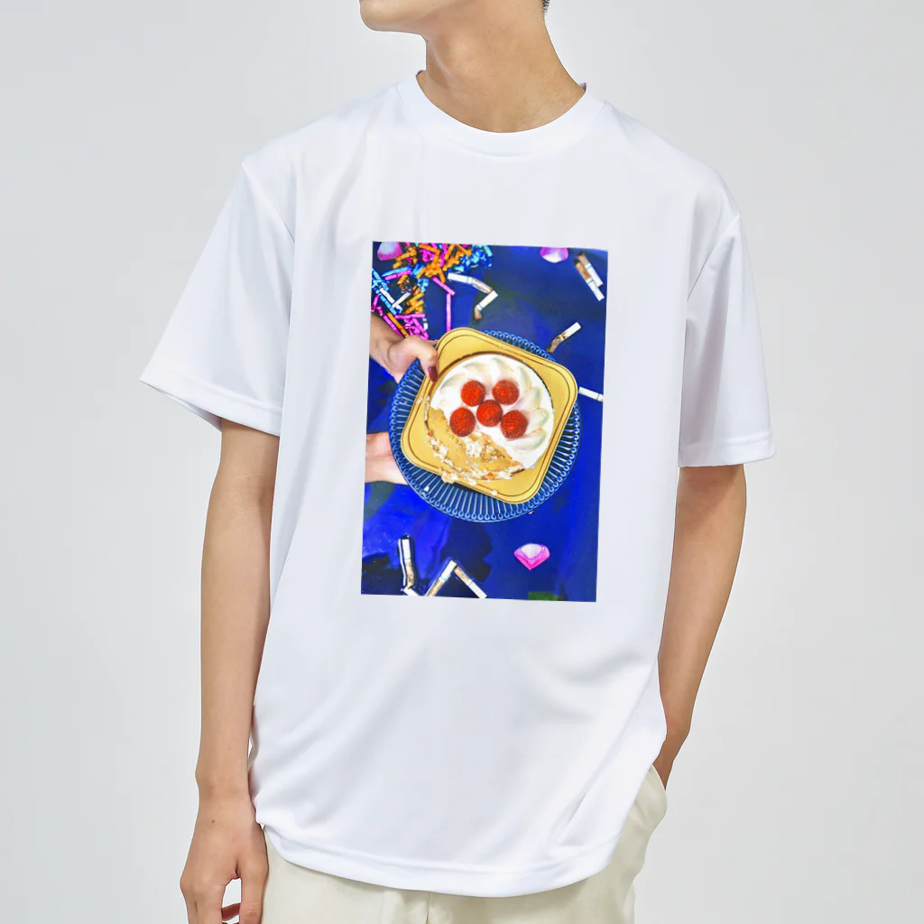 bathroom  special storeのHAPPY FUCKING CAKE Dry T-Shirt