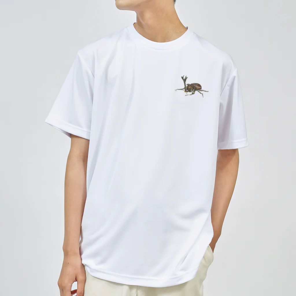 23_drawingの水彩画カブトムシ Dry T-Shirt