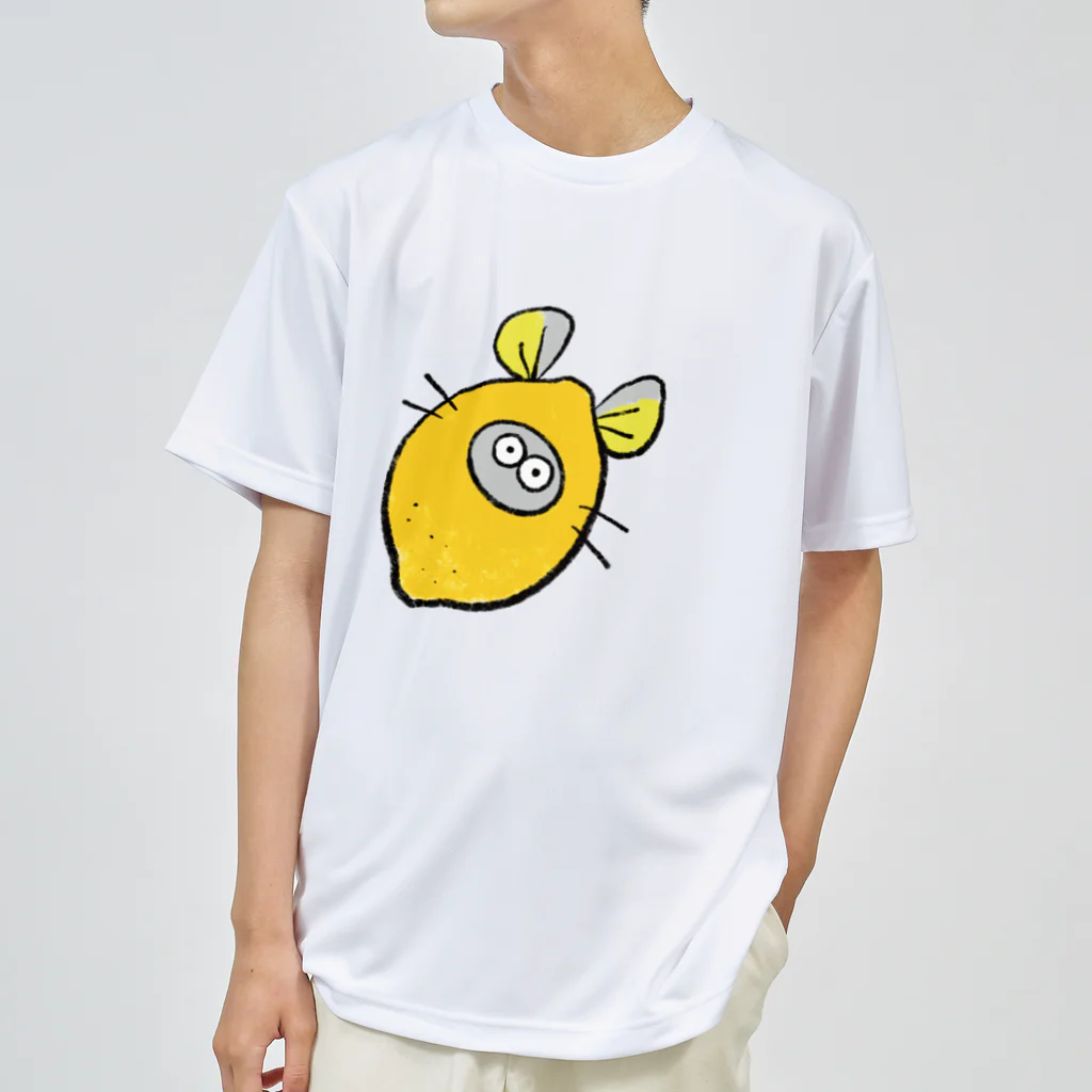 Líneas de aska “Askaの紙上絵”のChinchilla de limón(レモン🍋チンチラ) ドライTシャツ