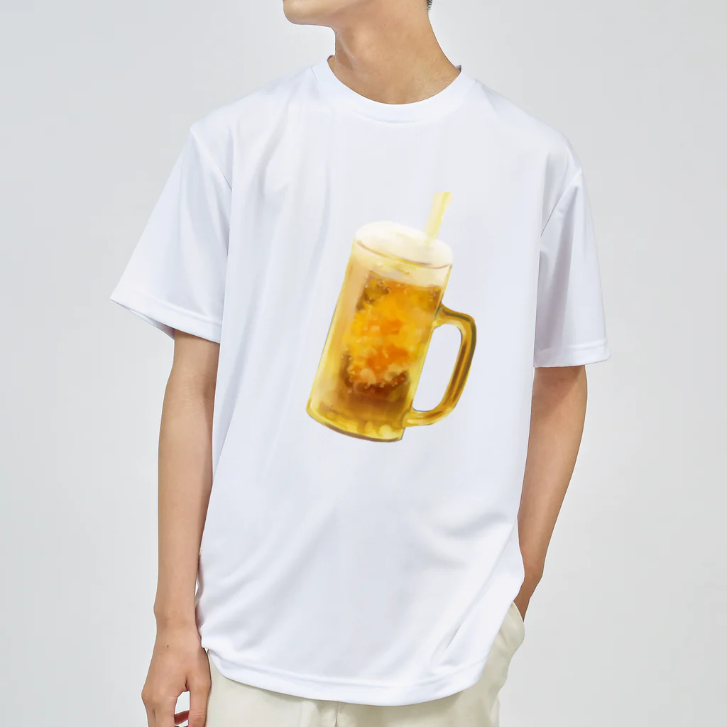 夏だ！ビールだ！のシュワー！！ Dry T-Shirt