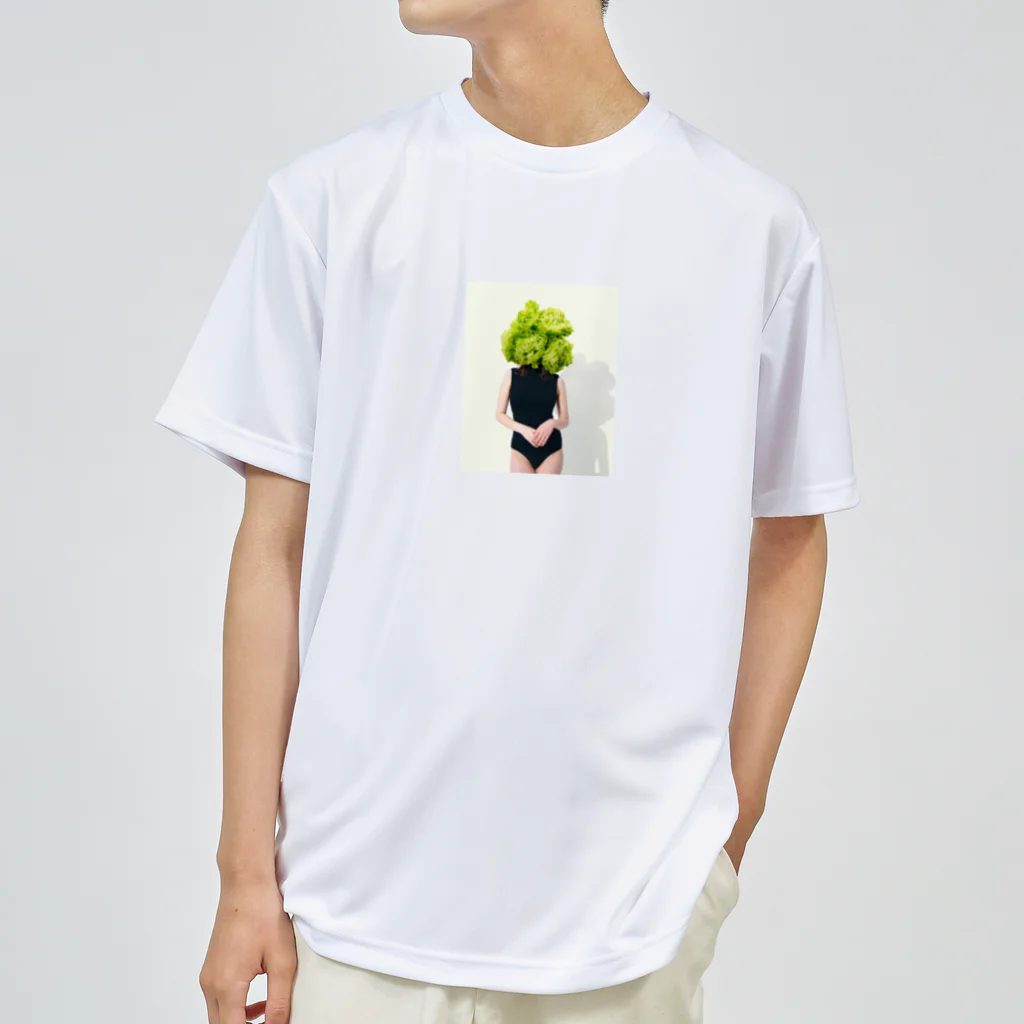 trickNFTartの土桔梗(Eustoma) ドライTシャツ