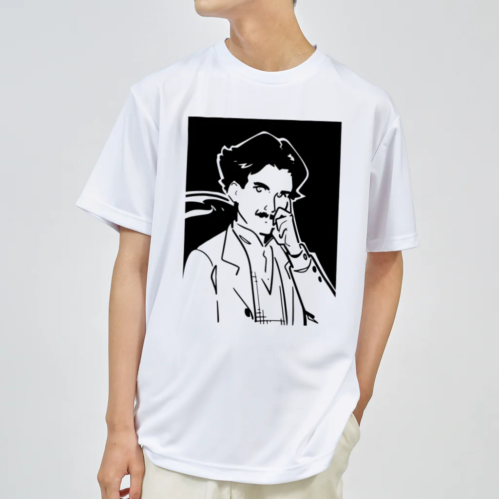 山形屋米店のニコラ・テスラ（Nikola Tesla） Dry T-Shirt