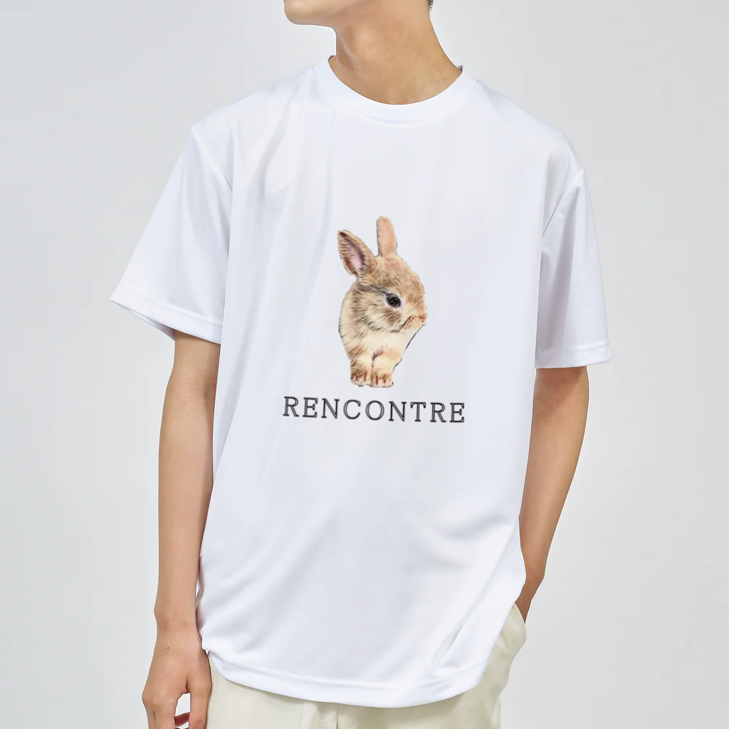 rencontre reptiles　ランコントルレプタイルズのネザーランドドワーフのポテトちゃん Dry T-Shirt