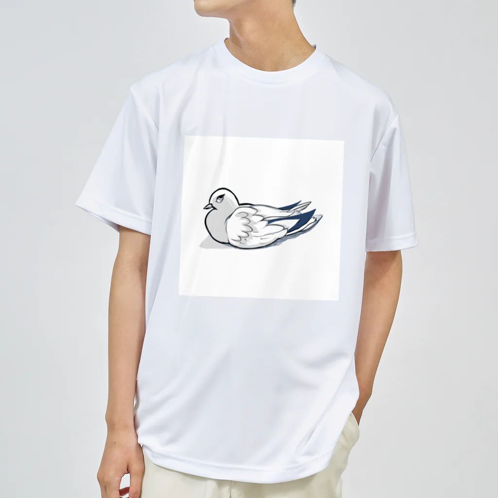 Show Spaceの高嶺の白い鳩 Dry T-Shirt