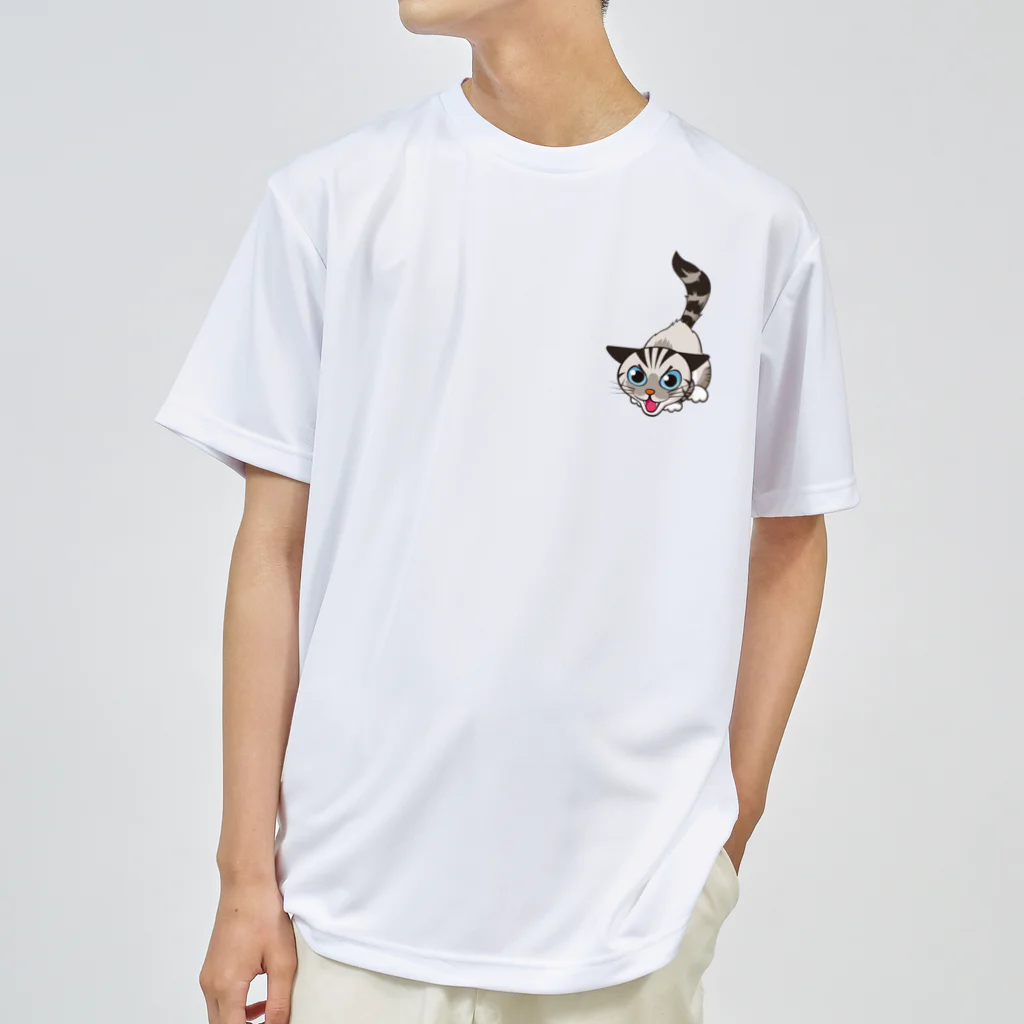 asta_kurokenのシャーシャージャンくん01 Dry T-Shirt