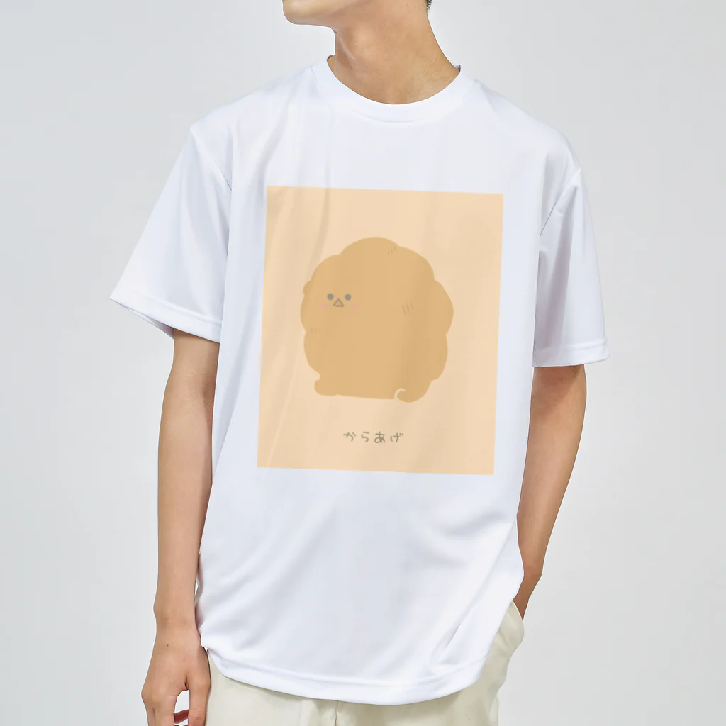 さきまるらんどのからあげのチキ君 ドライTシャツ