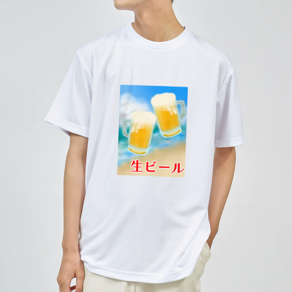 ヨコタンヌ堂の生ビール　ポスター風 Dry T-Shirt