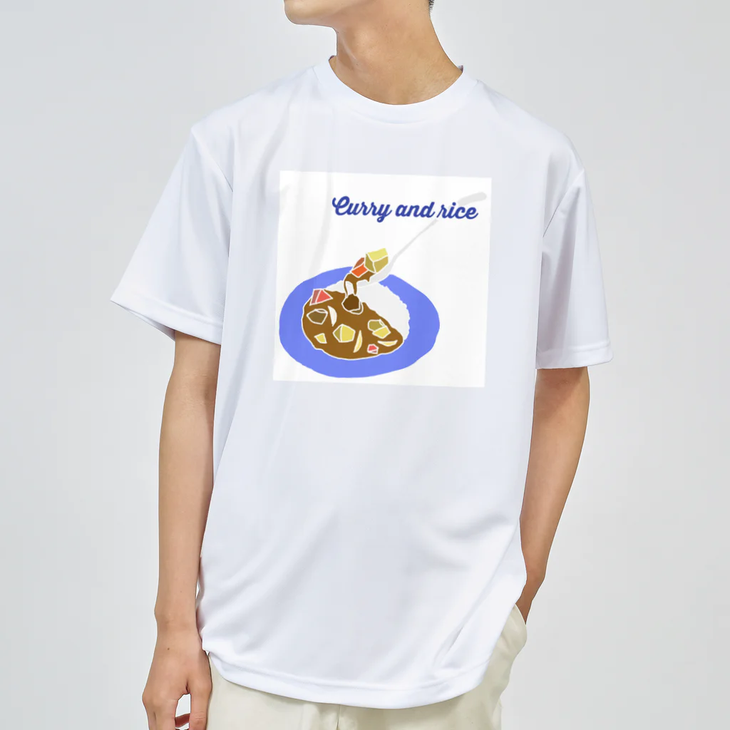 charlolのカレー ドライTシャツ