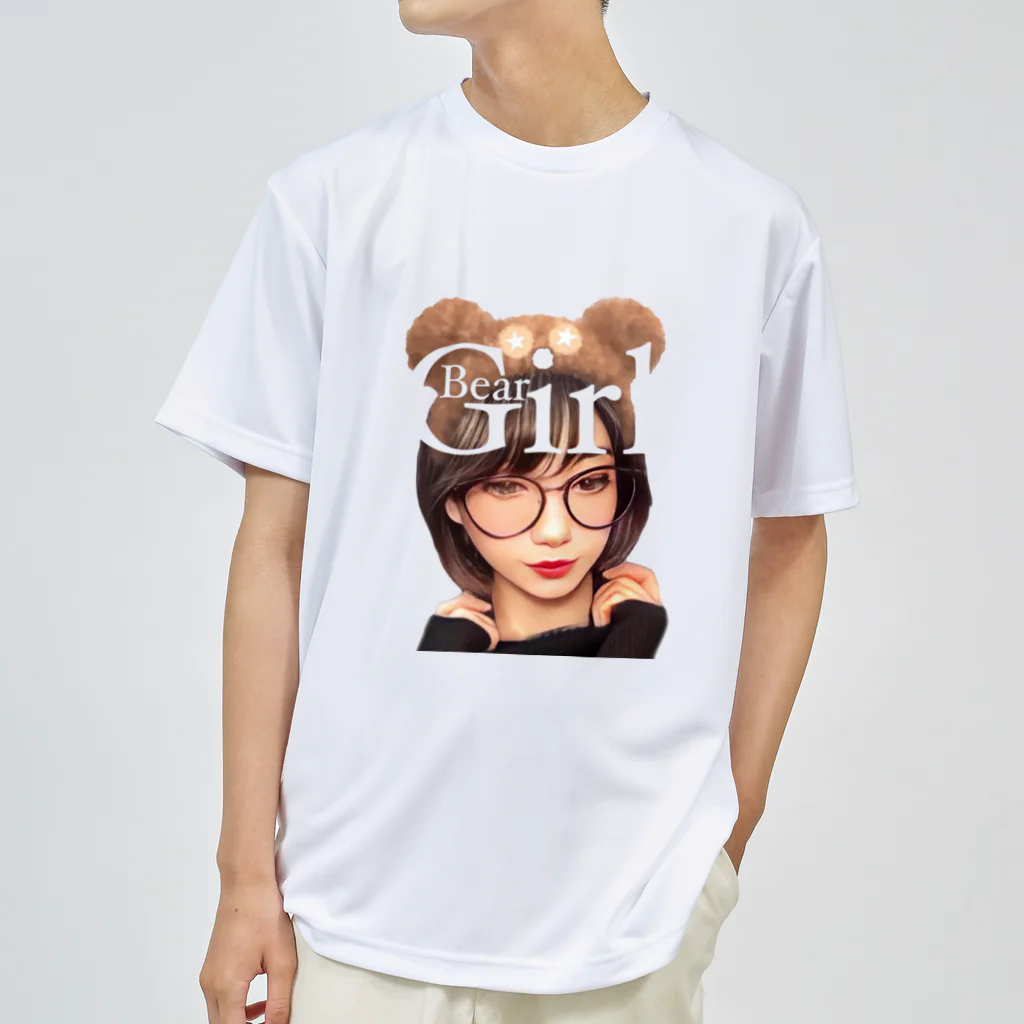 Re:Re:SmileyのBear Girl ☆◡̈⋆ ドライTシャツ